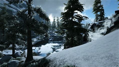 Snow Mountains Valguero Official Ark Survival Evolved Wiki