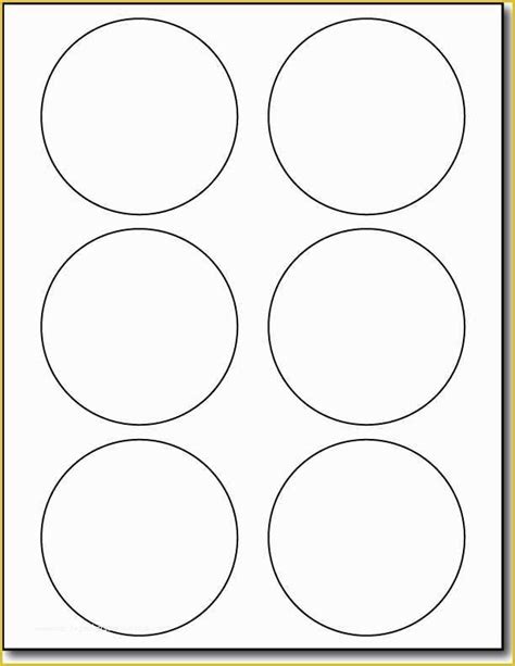 Printable 2″ Round Labels Free Template Set Free Printable Labels