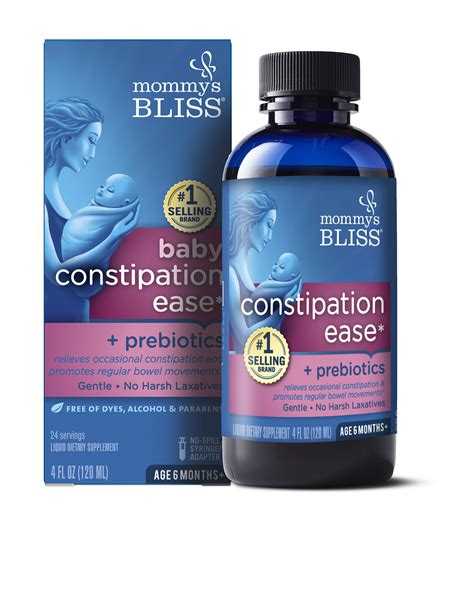Mommys Bliss Baby Constipation Ease Prebiotics 4 Fl Oz Walmart
