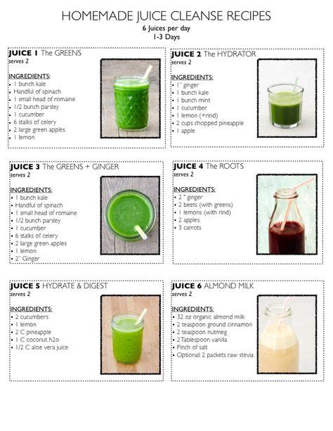 A Guide To Juice Cleanse Homemade Juice Cleanse Juice Cleanse