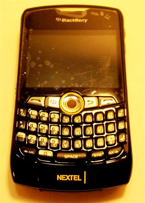 Blackberry 8350i Curve For Nextel Black Sprint Qwerty