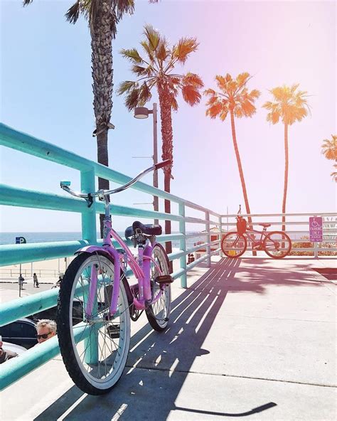 Biking On The Boardwalk Summer Backgrounds Summer Wallpaper Desktop