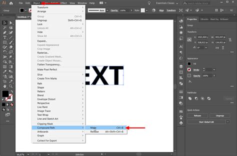 How To Cut Out Text From An Image In Illustrator