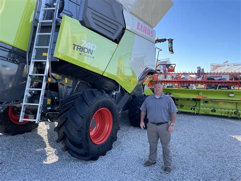 Where The New Claas Trion 740 Combine Fits On The Farm Realagriculture