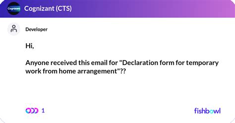 Hi Anyone Received This Email For Declaration F Fishbowl