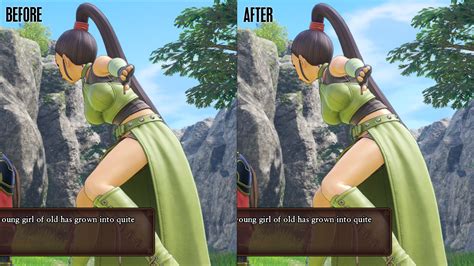 Jade Skin Sweaty Sweetie At Dragon Quest Xi Nexus Mods And Community