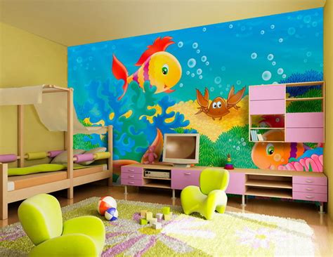 18 Colorful Wall Murals For Childrens Room Top Dreamer