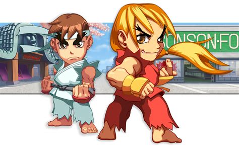 Street Fighter Ryu And Ken Hd Wallpaper Wallpaper Flare