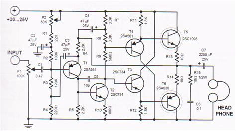 Headphone Amplifier Circuit Design Based Transistors