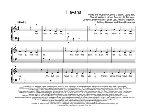 Havana Feat Young Thug By Camila Cabello Sheet Music For Educational