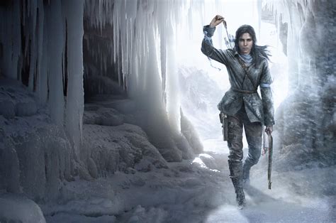 2560x1700 Rise of the Tomb Raider Game Poster Chromebook Pixel