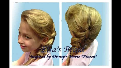 The frozen elsa's braid is cute and easy hairstyle you can wear to school, work or date. "Elsa's Braid Hairstyle" (Hair Tutorial) Inspired by ...