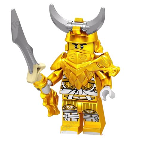 Lego Ninjago Golden Ninja Lloyd Garmadon Gold Dragon Master