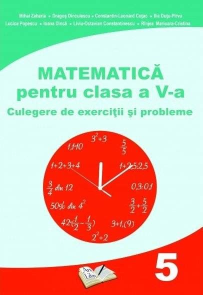 Matematica Pentru Clasa A V A Culegere De Exercitii Si Probleme