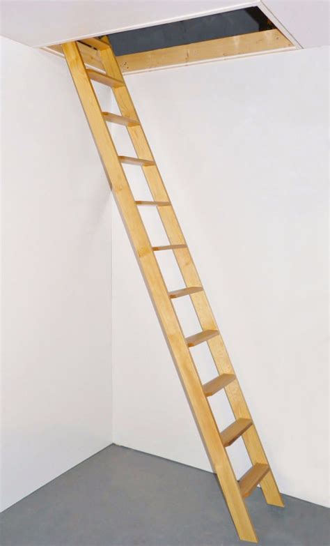 Whatever the type of ladder you choose, read the manufacturer's instructions carefully. Details about Dolle Straight Flight Timber One Piece Loft Ladder in 2020 | Space saving ...