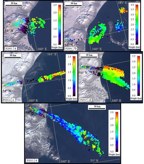Misr Stereo Height Retrieval Maps Derived Using The Misr Interactive