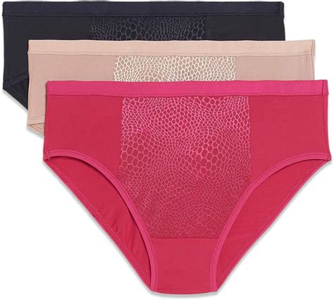 lingerie and underwear panties warners womens blissful benefits seamless hipster pany 3 pack