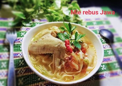 Resep Mie Rebus Jawa Oleh Nugraheni Utami Dewi Cookpad