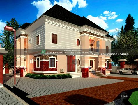 5 Bedroom Duplex Floorplan Preview Nigerian House Plans