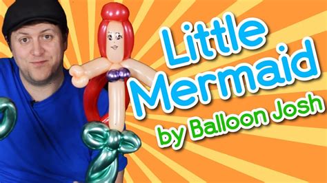 The Little Mermaid Ariel Balloon Art By Balloon Josh Youtube