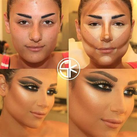 Amazing Contour Makeup Before And After Contouring Makeup Tutorial