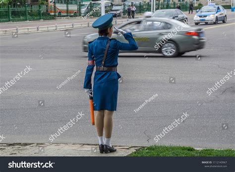 Pyongyang Traffic Police Women Beautiful Scenery Stock Photo Edit Now