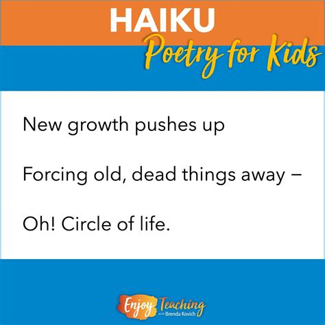 Teaching Haiku Japanese Poetry For Kids