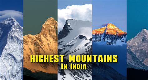Top 10 Highest Mountain Peaks In India Talkcharge Blog