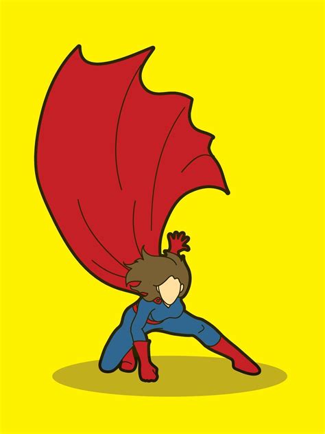 Superhero Woman Landing 2125761 Vector Art At Vecteezy