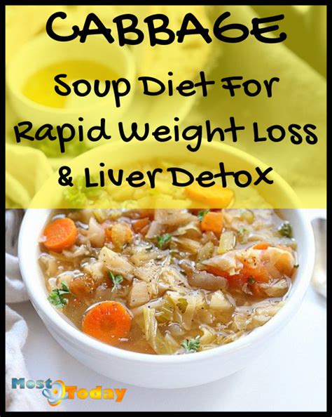 Cabbage Soup Diet For Rapid Weight Loss And Liver Detox