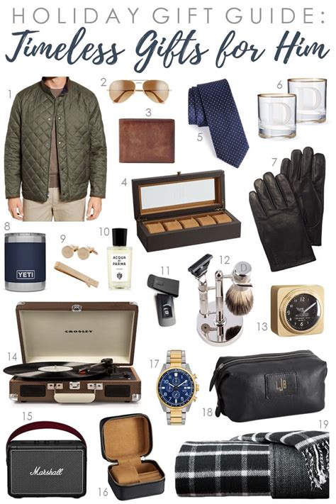 Christmas gift experiences for him. Holiday Gift Guide 2019: Timeless Gifts for Him | Holiday ...