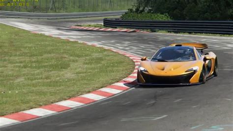 Assetto Corsa Mclaren P At Laser Scanned Nordschleife Youtube