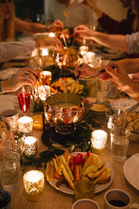 If you would typically bring a gift to whatever event you were invited to, such as a birthday party or baby shower, go ahead and send something with a card attached. Alpine Dinner Party (A Fun-Do!) - The Londoner