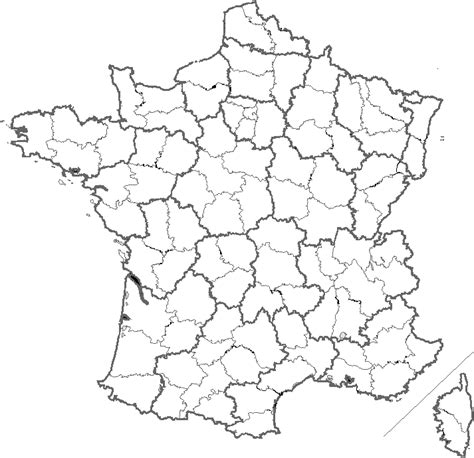Carte du climat français par département. Télécharger carte de france vierge département PDF | carte de france vierge PDF | Exercices-PDF.com