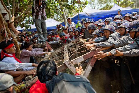 March 17, 2021, 9:02 pm Myanmar riot police break up student protest over ...