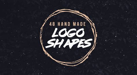 Hand Drawn Vector Grunge Logo Shapes Graphicsfuel