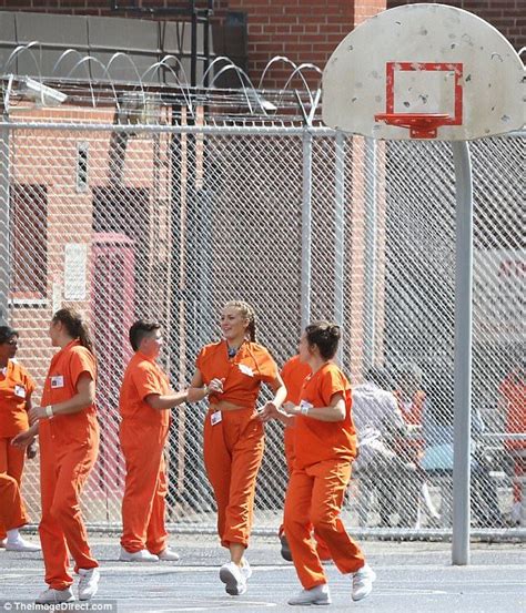 Blake Lively Wears Orange Prison Outfit To Film In Toronto Prison