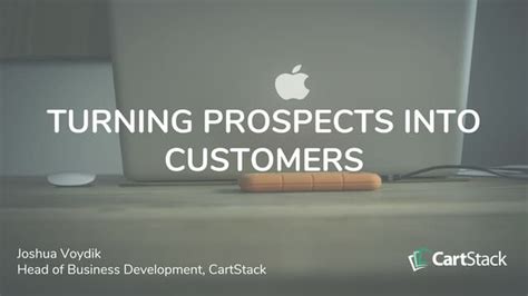 turning prospects into customers ppt