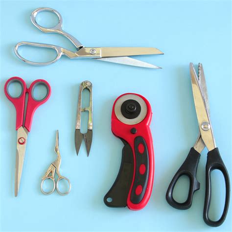 Cutting Tools In Sewing Best Sewing Scissors And Tools Treasurie