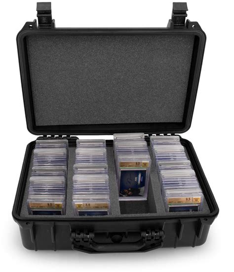 Casematix Graded Card Case Compatible With 120 Bgs Psa Fgs Graded