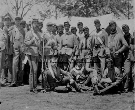 Union Soldiers Of The 7th Regiment New York State