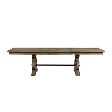 Elements International Stone Dining Table In Grey Dst300dtc By Dining