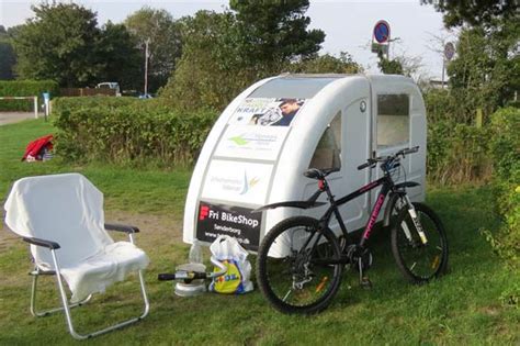 This Foldable Bicycle Camper Lets You Live Comfortably On The Road