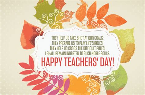 Top 20 Teachers Day Greetings E Cards Images Pictures Photos With Best