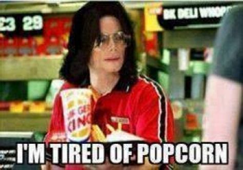 Eating Popcorn Michael Jackson