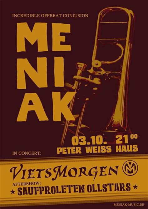 In kooperation mit der subraum e.g. Party - Konzert: Meniak + Vietsmorgen (Aftershow ...