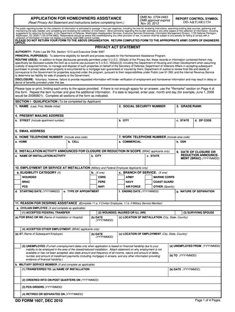 1610 Army 2010 2024 Form Fill Out And Sign Printable Pdf Template