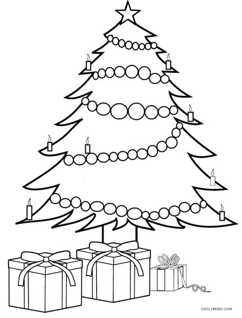 Free printable christmas tree coloring pages for kids page. Printable Christmas Tree Coloring Pages For Kids