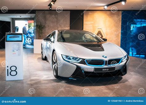 Front View Of Bmw I8 Editorial Photo Image Of Lamp 135681961