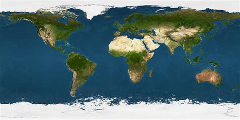 Hd Wallpaper World Map Illustration Misc Earth Satellite View